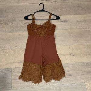 Lingerie style bodysuit